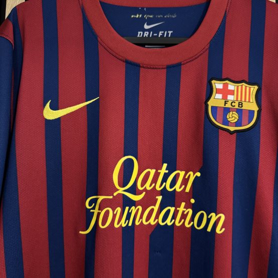 Camiseta FC Barcelona 2011/2012 local (Iniesta #8) (M) - Imagen 4